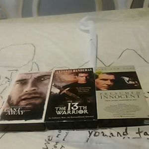 3 Great Vhs movies